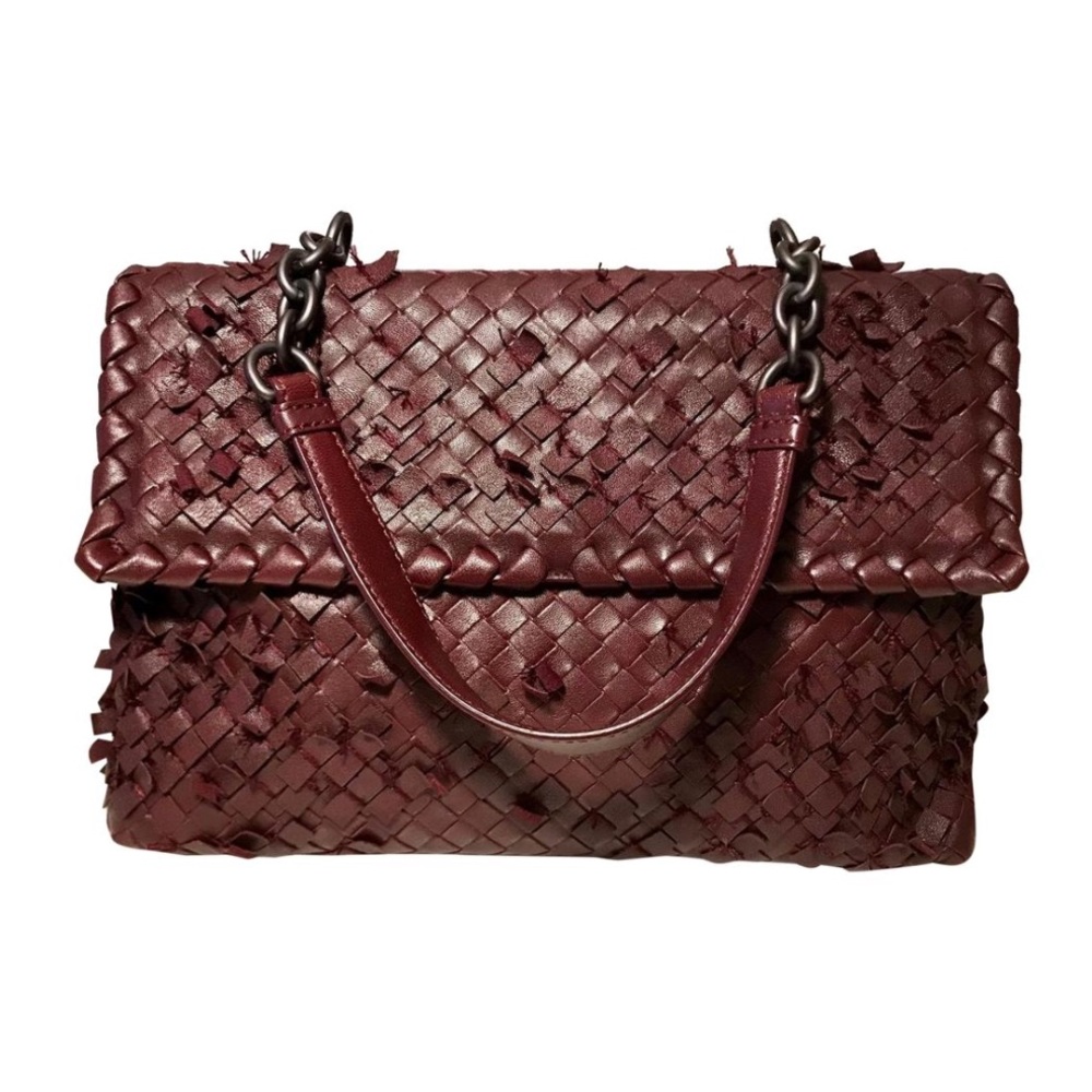 Bottega Veneta Intrecciato Olimpia Shoulder Bag